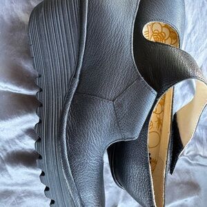 Fly London size 11 super comfy! Paid $100. Letting them go $63  brand new